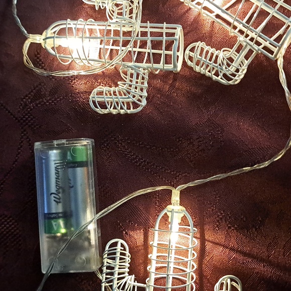 Cactus String of Lights & Faux Succulent - Picture 6 of 10